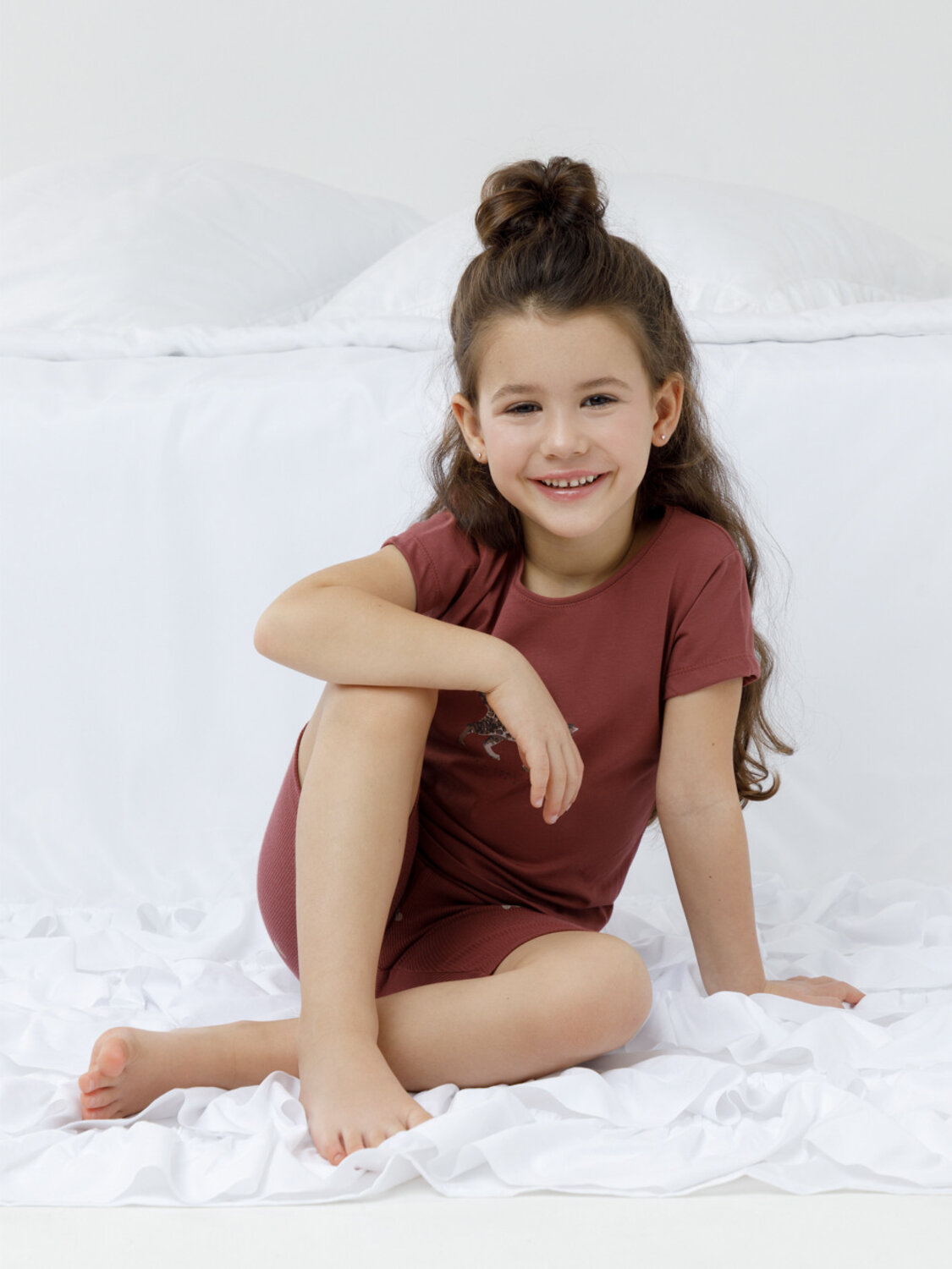 CROCKID Пижама 571529 К 1647 коричневый