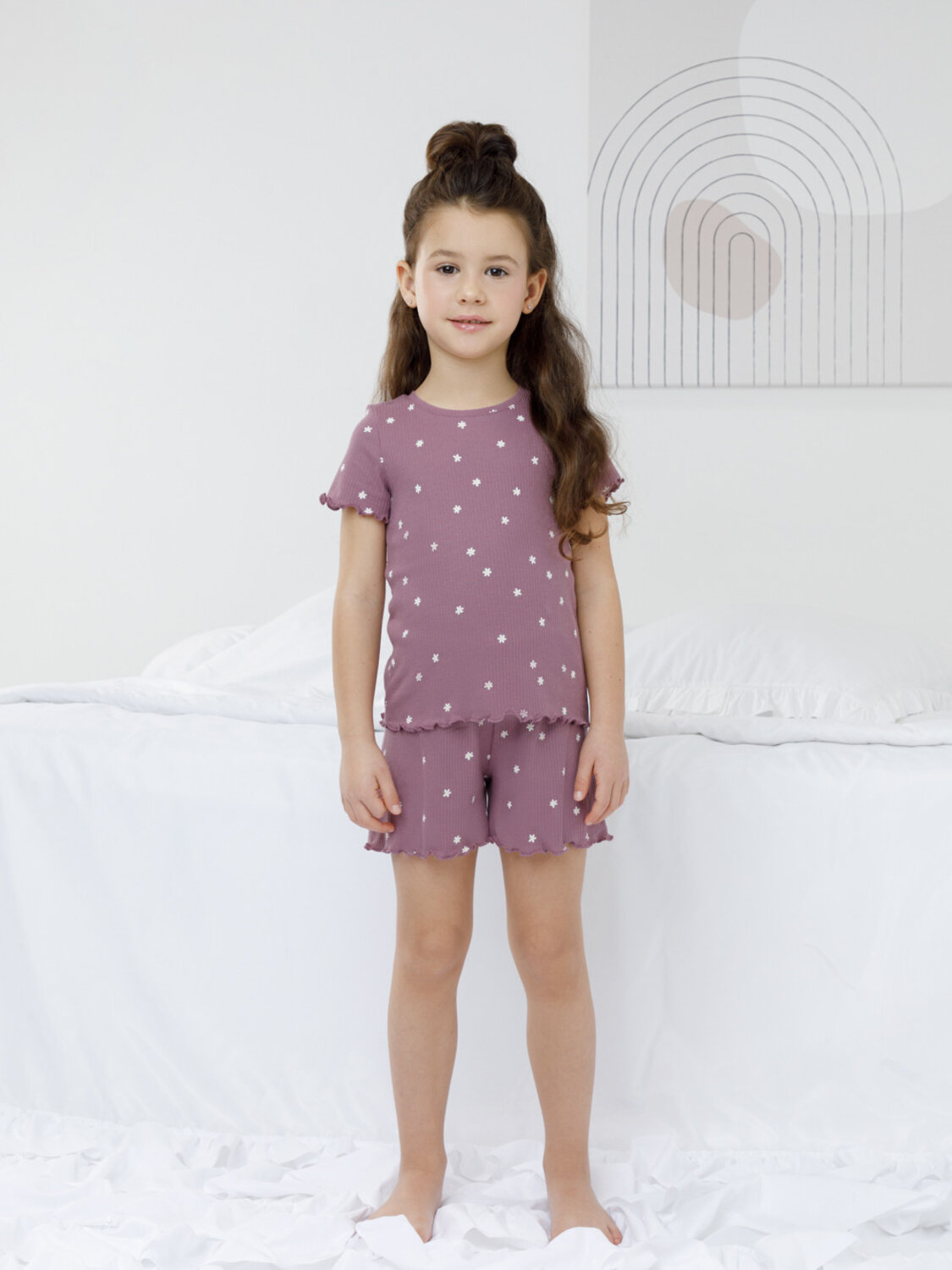 CROCKID Пижама 571534 К 1652 фиолетовый