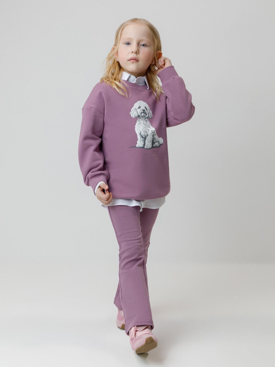 CROCKID Брюки 571543 КР 400871 фиолетовый