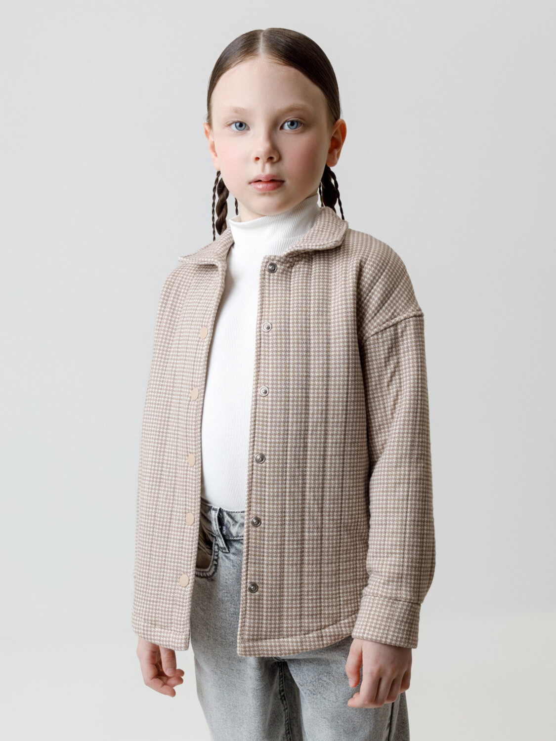 CROCKID Рубашка 571549 КР 302578 бежевый