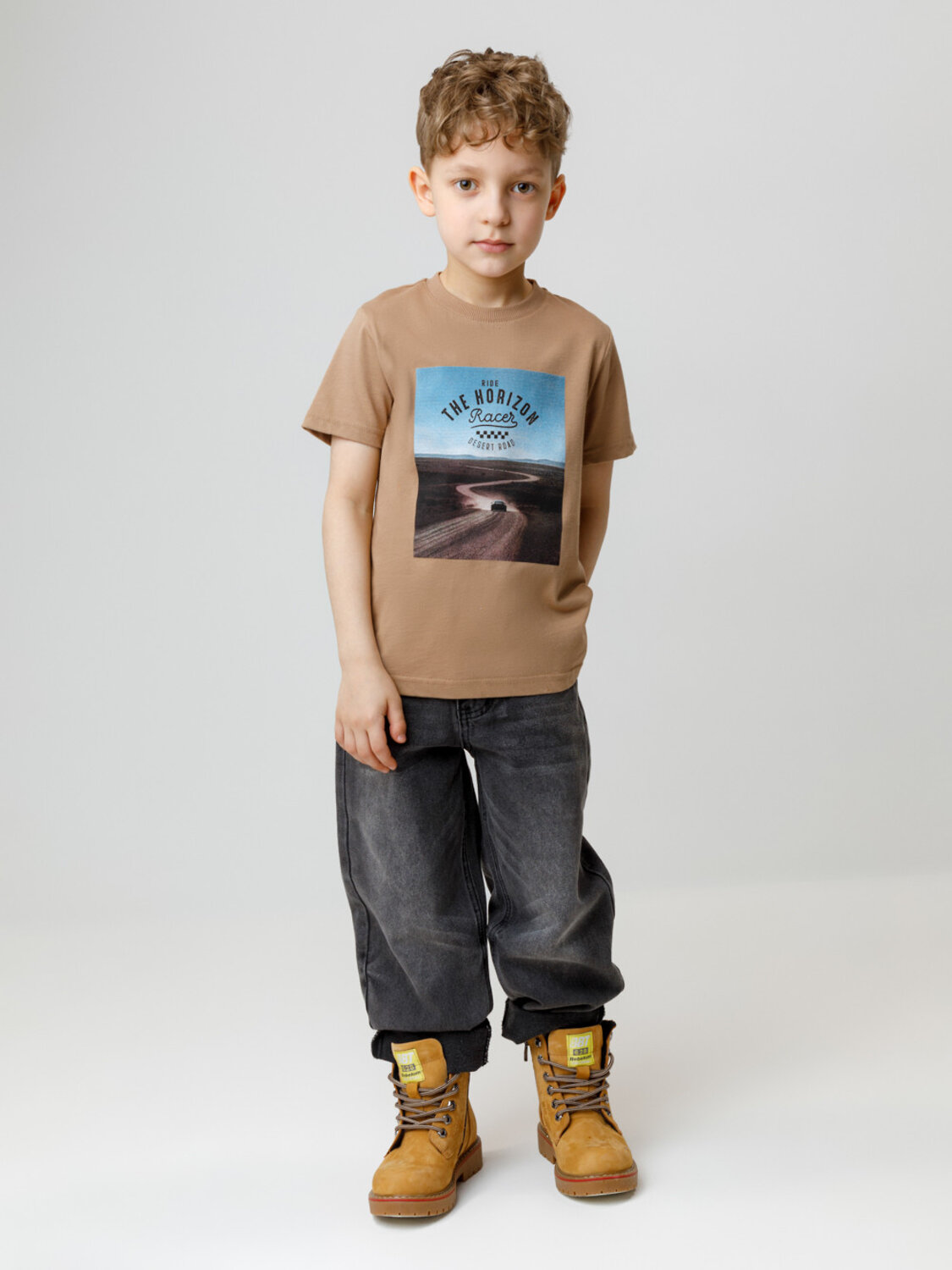 CROCKID Футболка 571551 КР 302840 коричневый