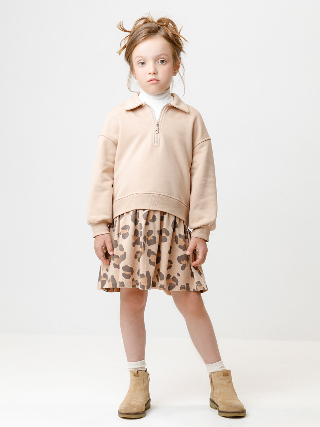 CROCKID Платье 571559 КР 5962 бежевый