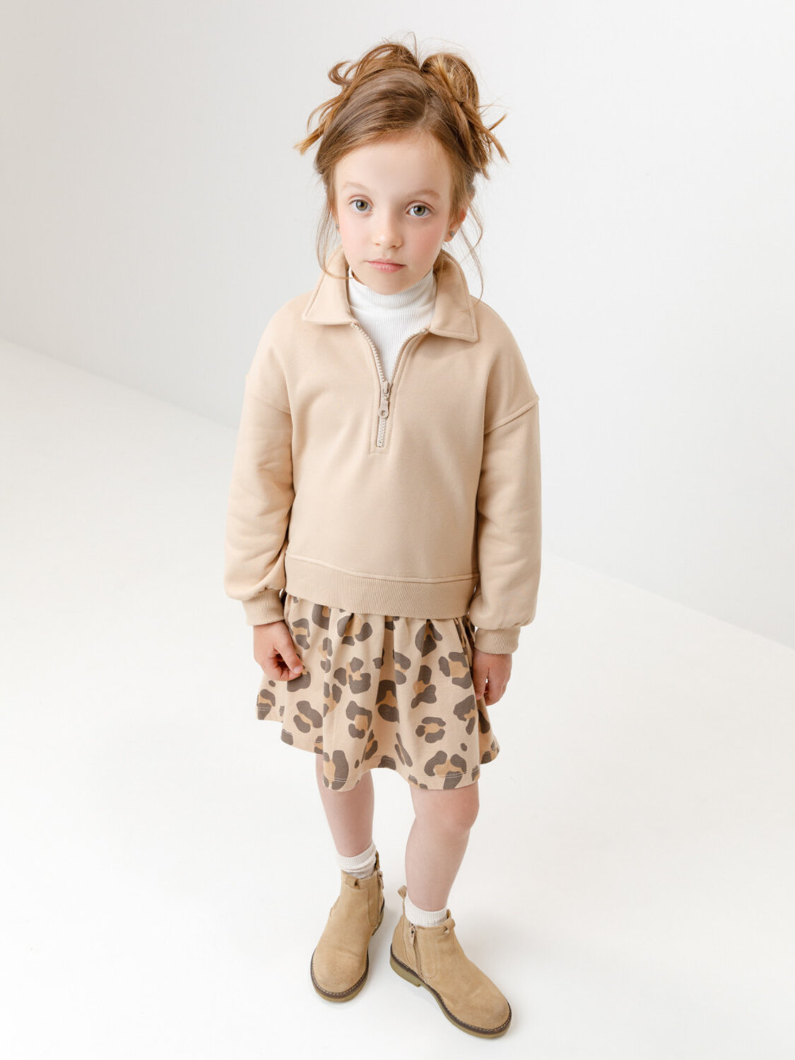 CROCKID Платье 571559 КР 5962 бежевый