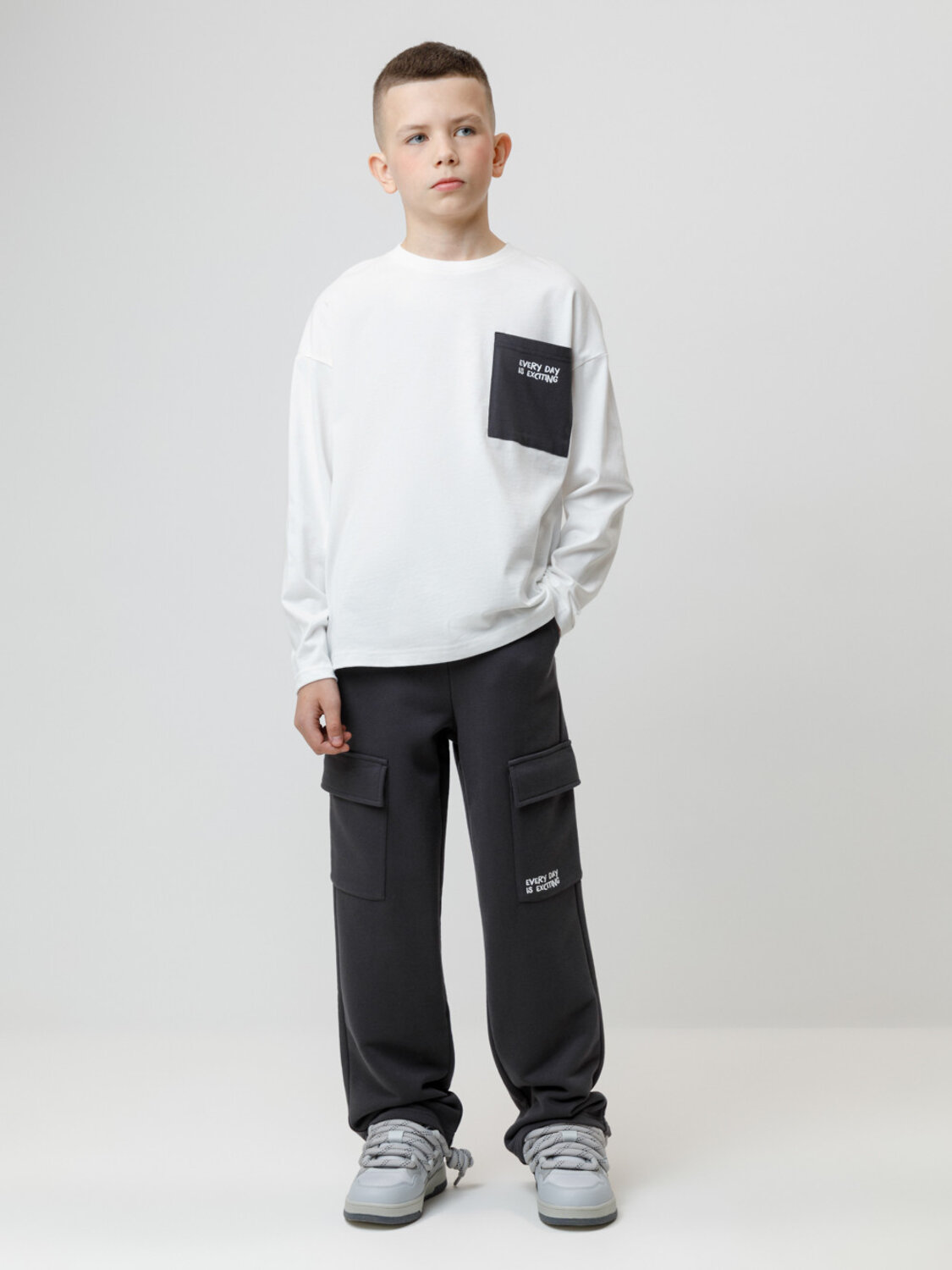 CROCKID Брюки 571561 КР 400859 темно-серый