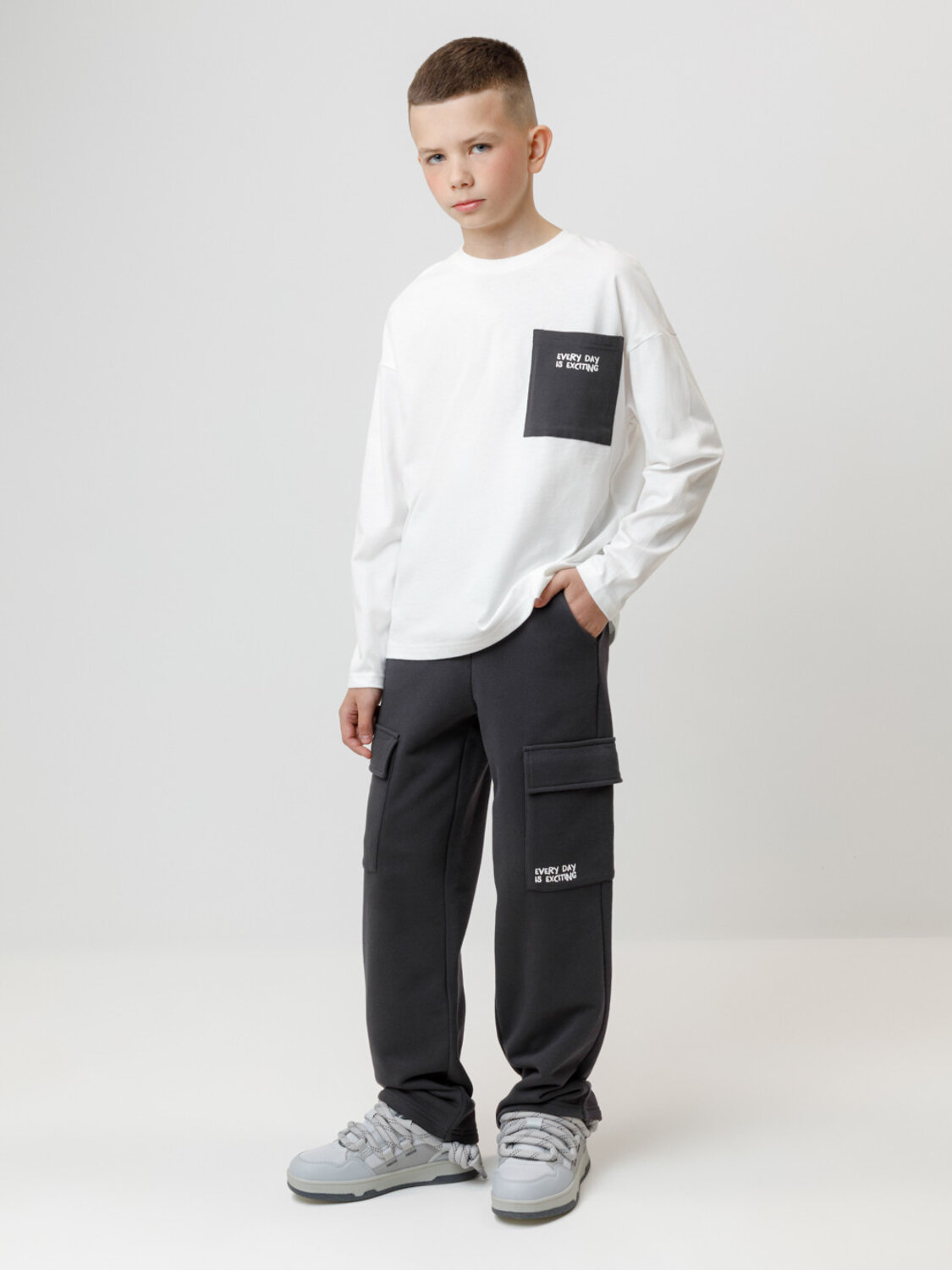 CROCKID Брюки 571561 КР 400859 темно-серый