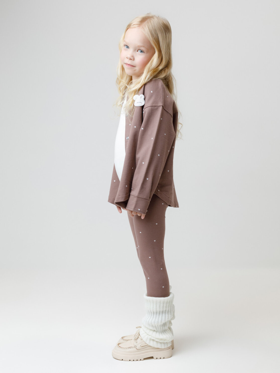 CROCKID Рубашка 571565 КР 302903 коричневый