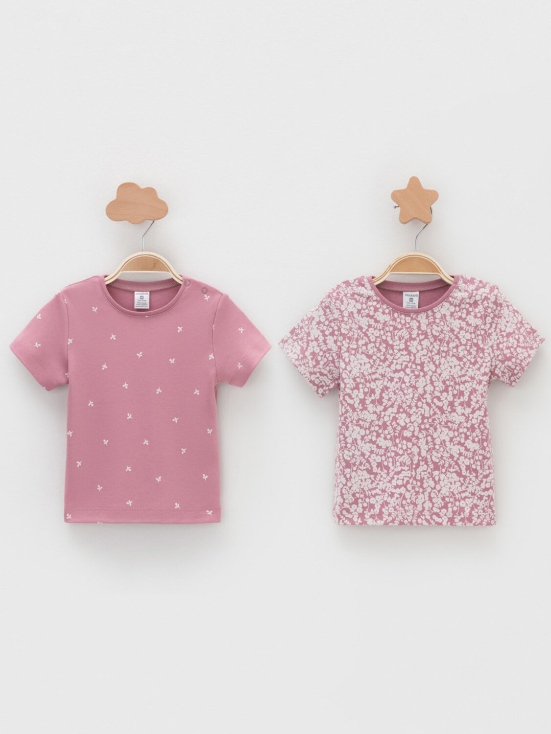 CROCKID Футболка 571568 К 301156-2уп розовый