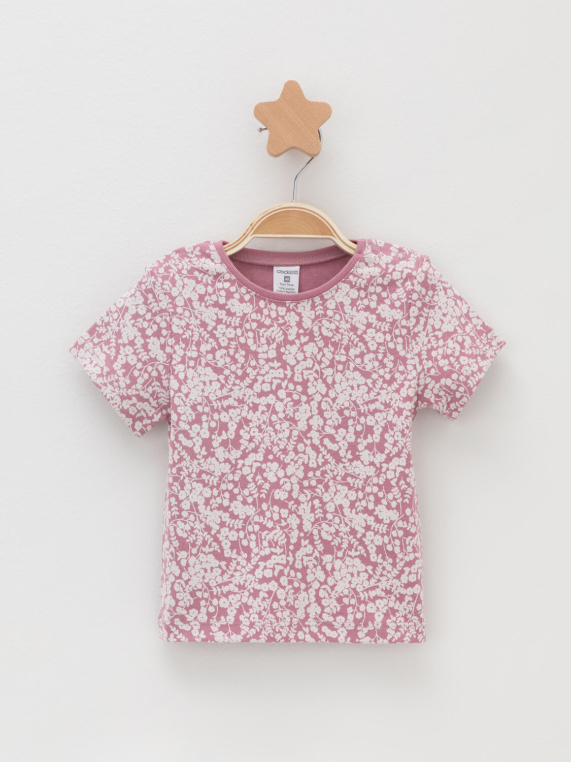 CROCKID Футболка 571568 К 301156-2уп розовый