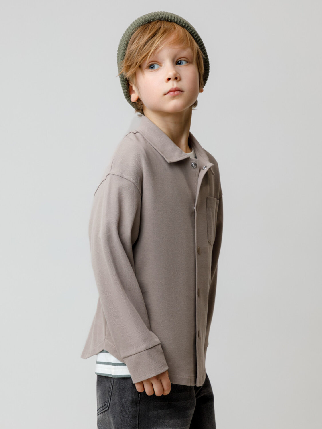 CROCKID Рубашка 571580 КР 302794 коричневый