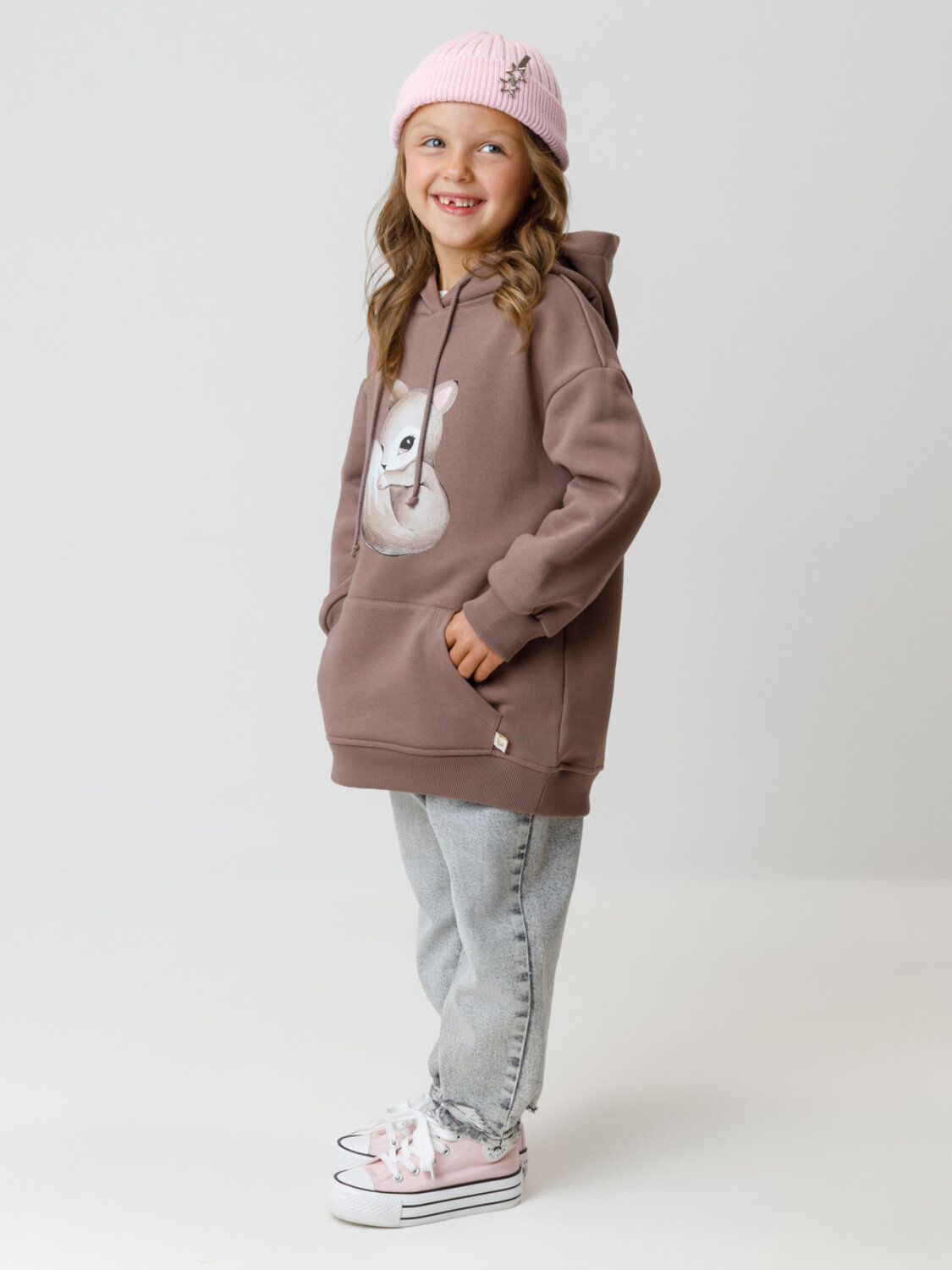 CROCKID Худи 571585 КР 302165 кофейный