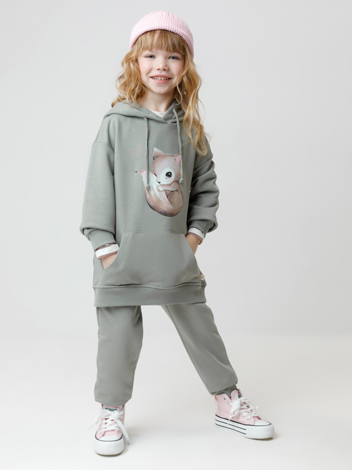 CROCKID Худи 571606 КР 302165 хаки