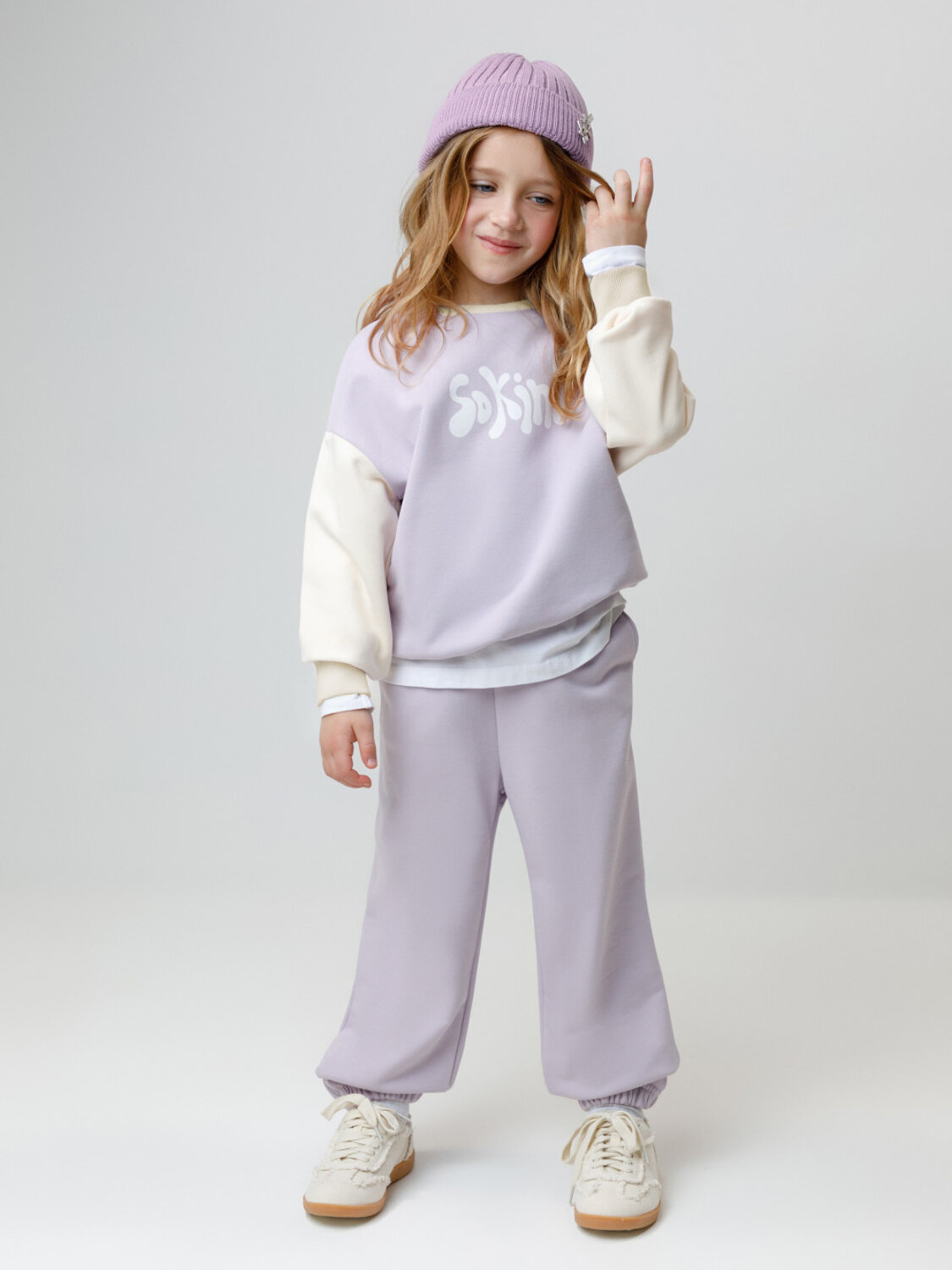 CROCKID Свитшот 571609 КР 302879 фиолетовый