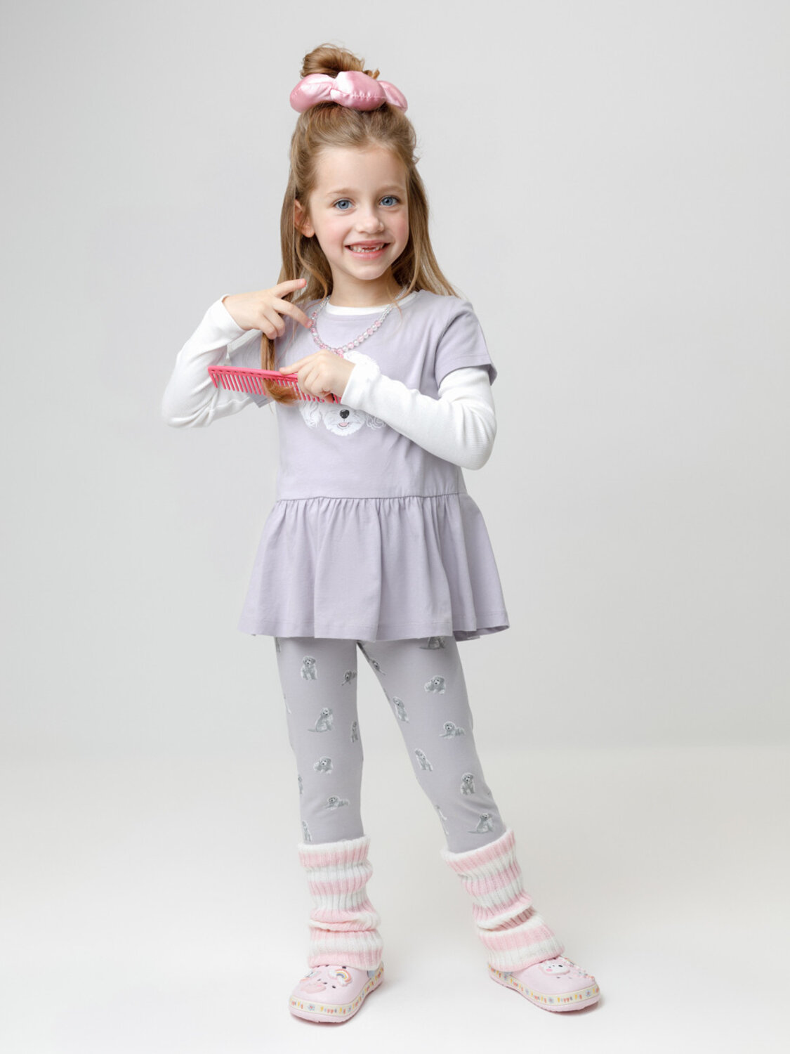 CROCKID Лосины 571625 КР 4074 фиолетовый