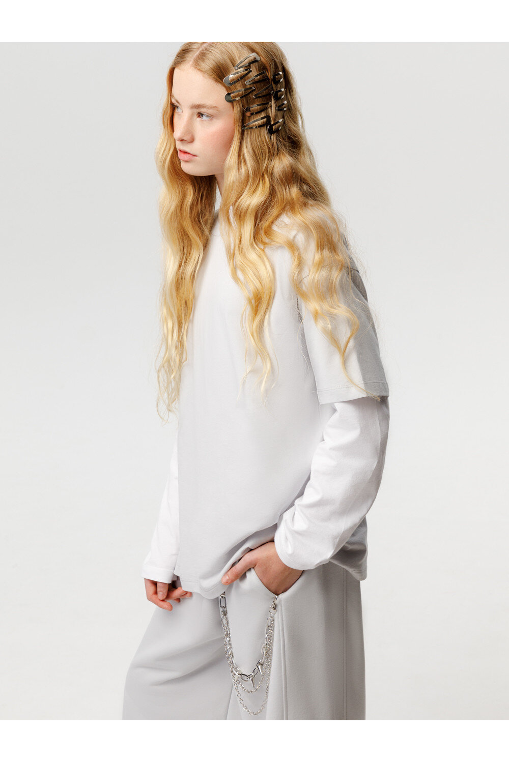 CUBBY Футболка 571631 КБ 302922 светло-серый5