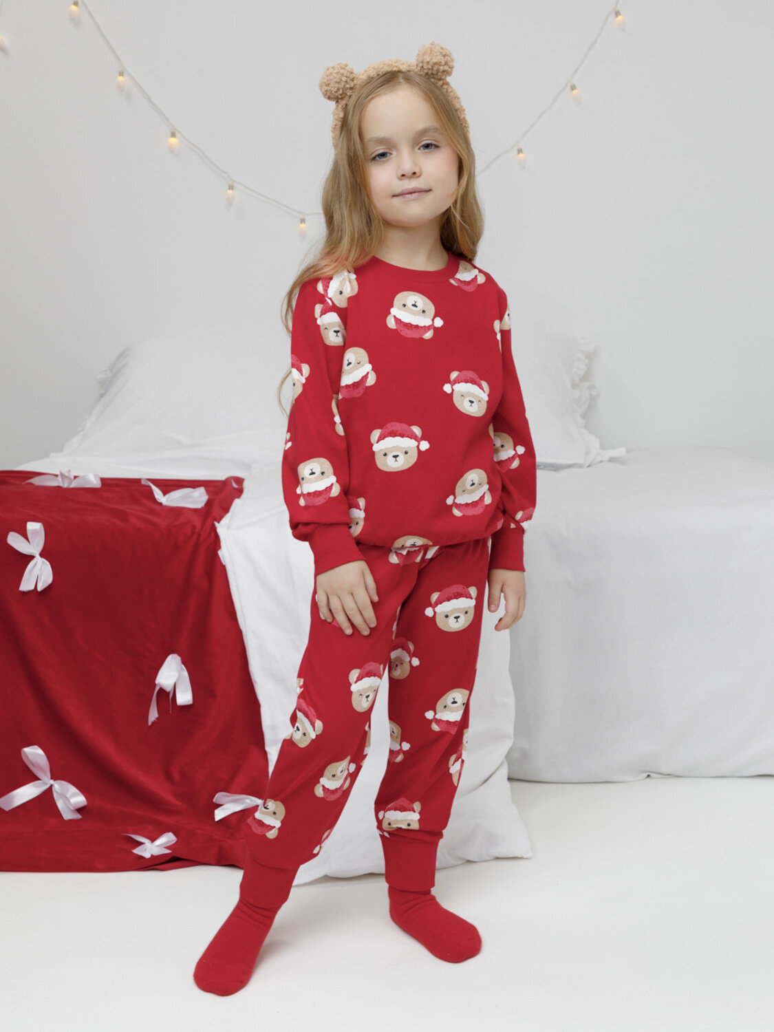 CROCKID Пижама 571636 К 1663 красный