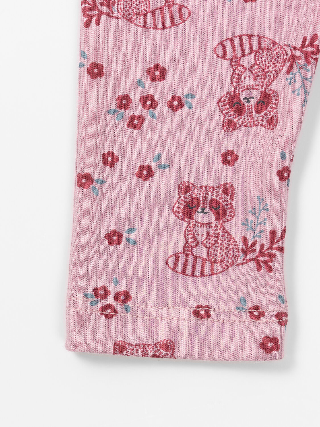 MARK FORMELLE Ползунки 571648 85116-1 цветочные еноты на п.розовом