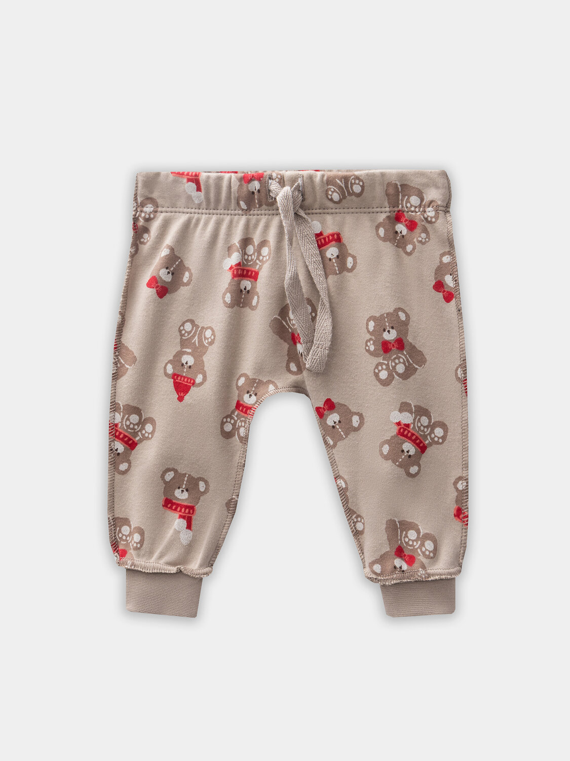 MARK FORMELLE Ползунки 571649 85113-1-2 НГ мишутки на бежевом +изумруд