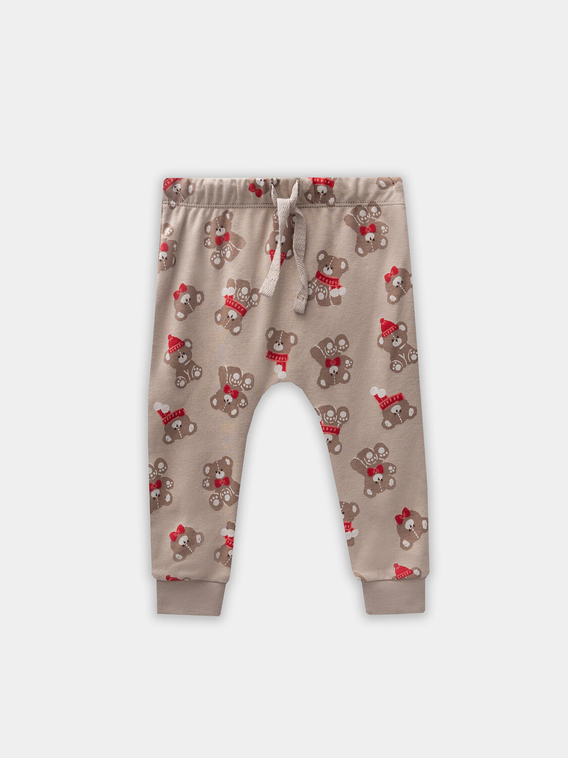 MARK FORMELLE Ползунки 571650 85113-2 НГ мишутки на бежевом +изумруд