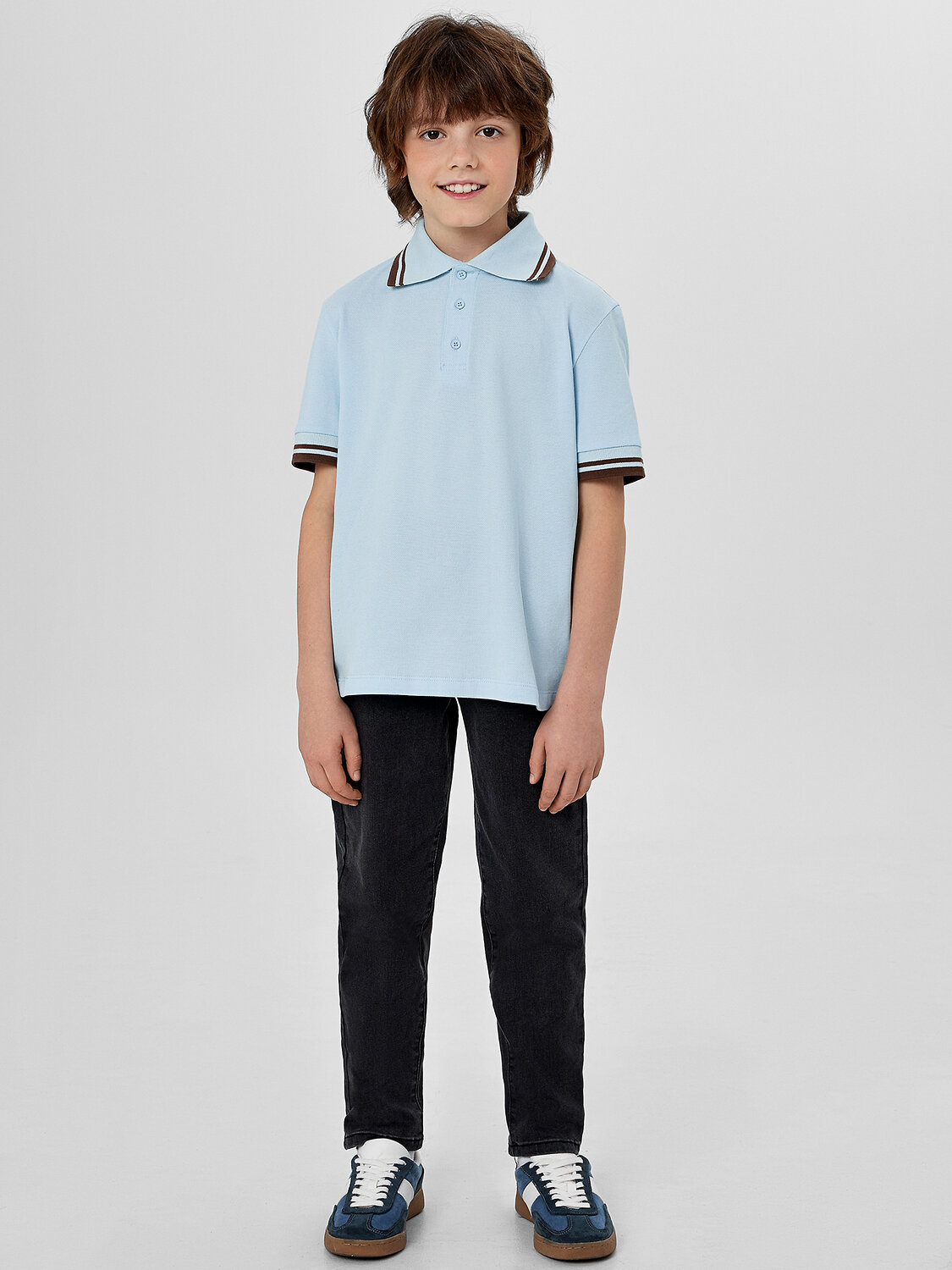 MARK FORMELLE Поло 571656 113460 голубое небо