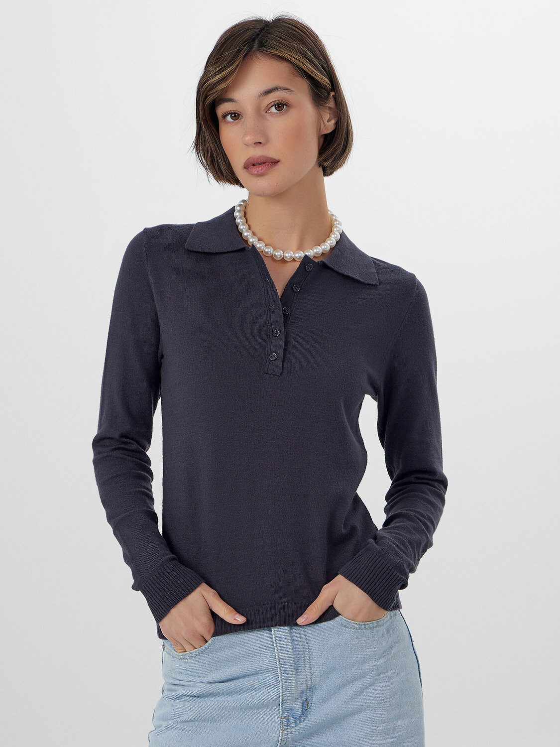 MARK FORMELLE Поло 571658 122828 металлический серый