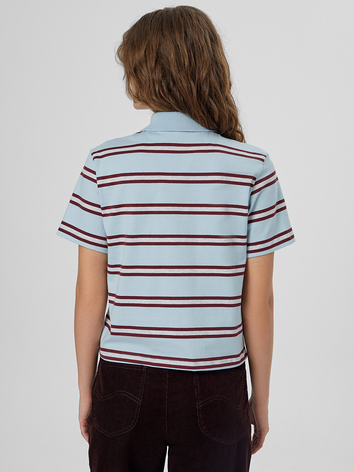 MARK FORMELLE Поло 571661 112900 бордово -голубая полоска