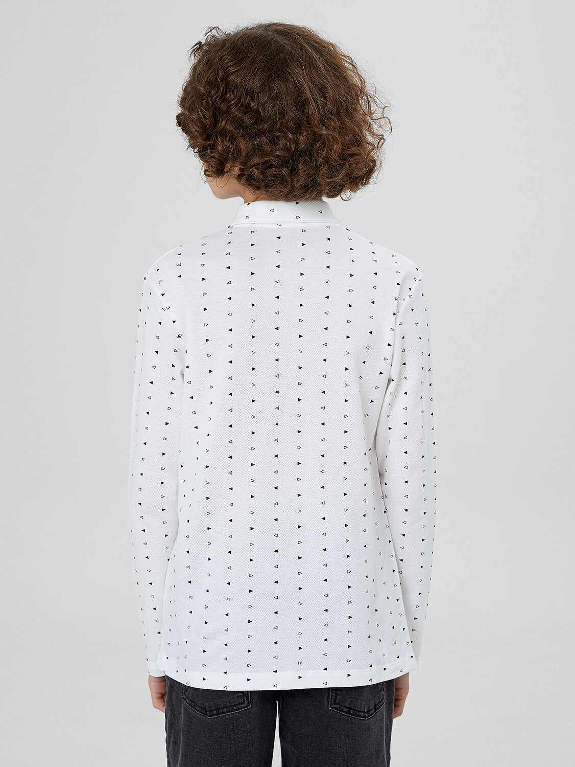 MARK FORMELLE Рубашка 571673 123432/1 геометрия на белом