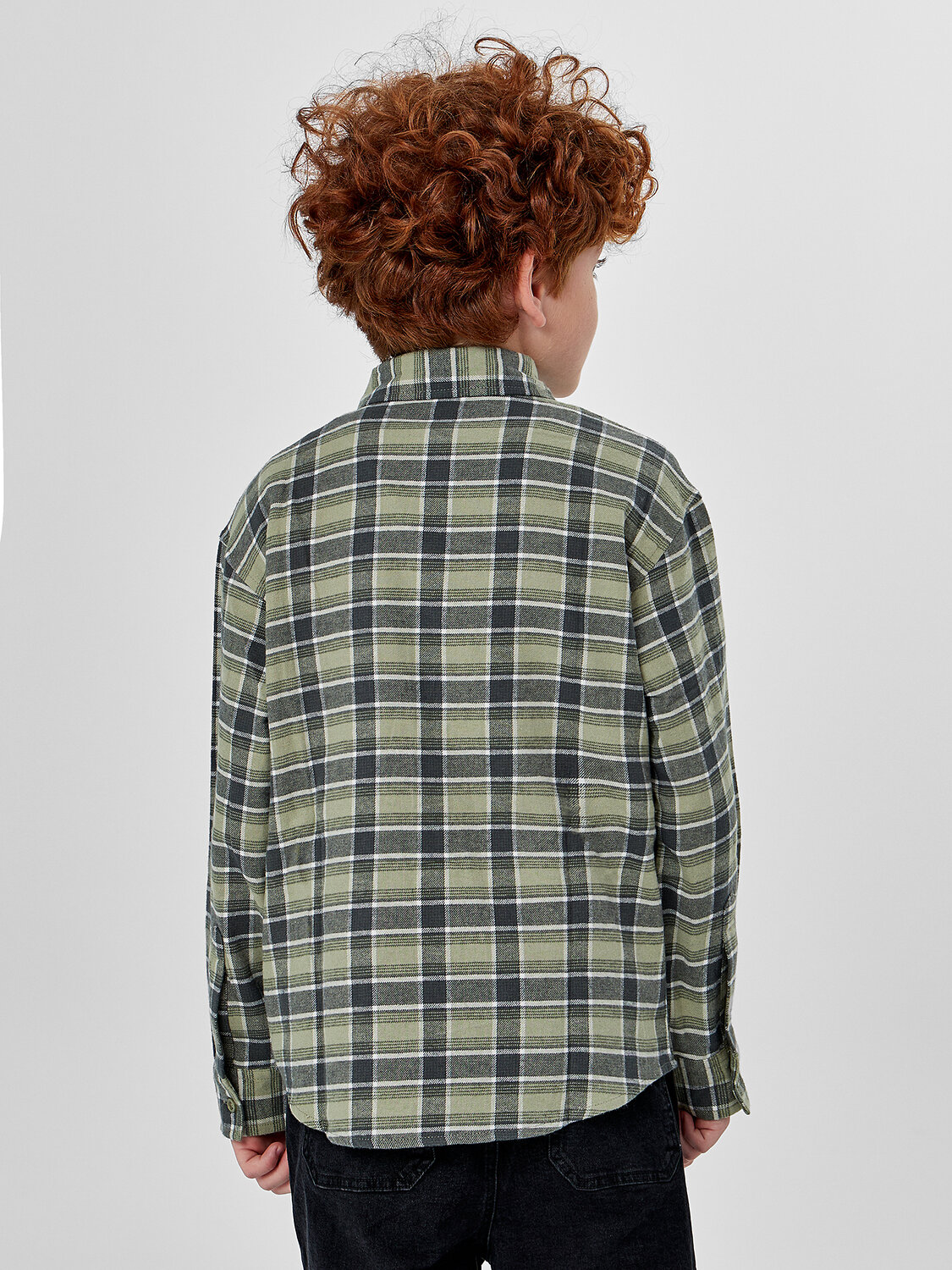 MARK FORMELLE Рубашка 571674 123484 зеленая клетка