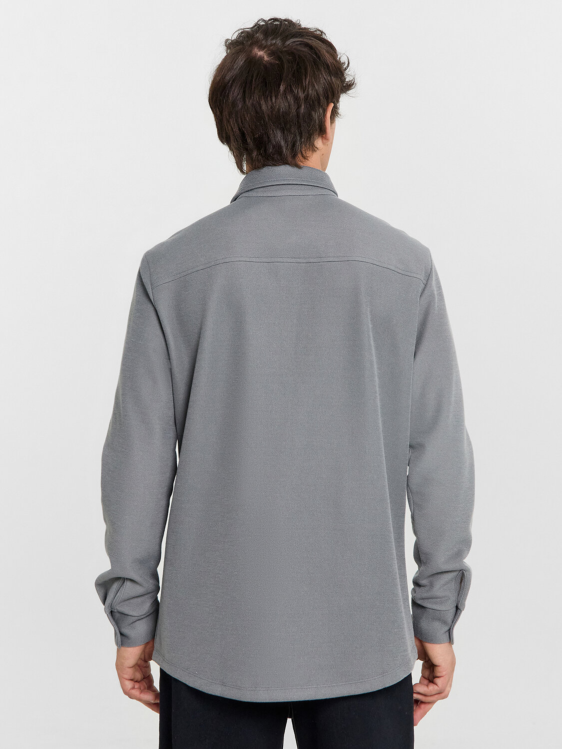 MARK FORMELLE Рубашка 571679 121198/1 двухцветный т.серый