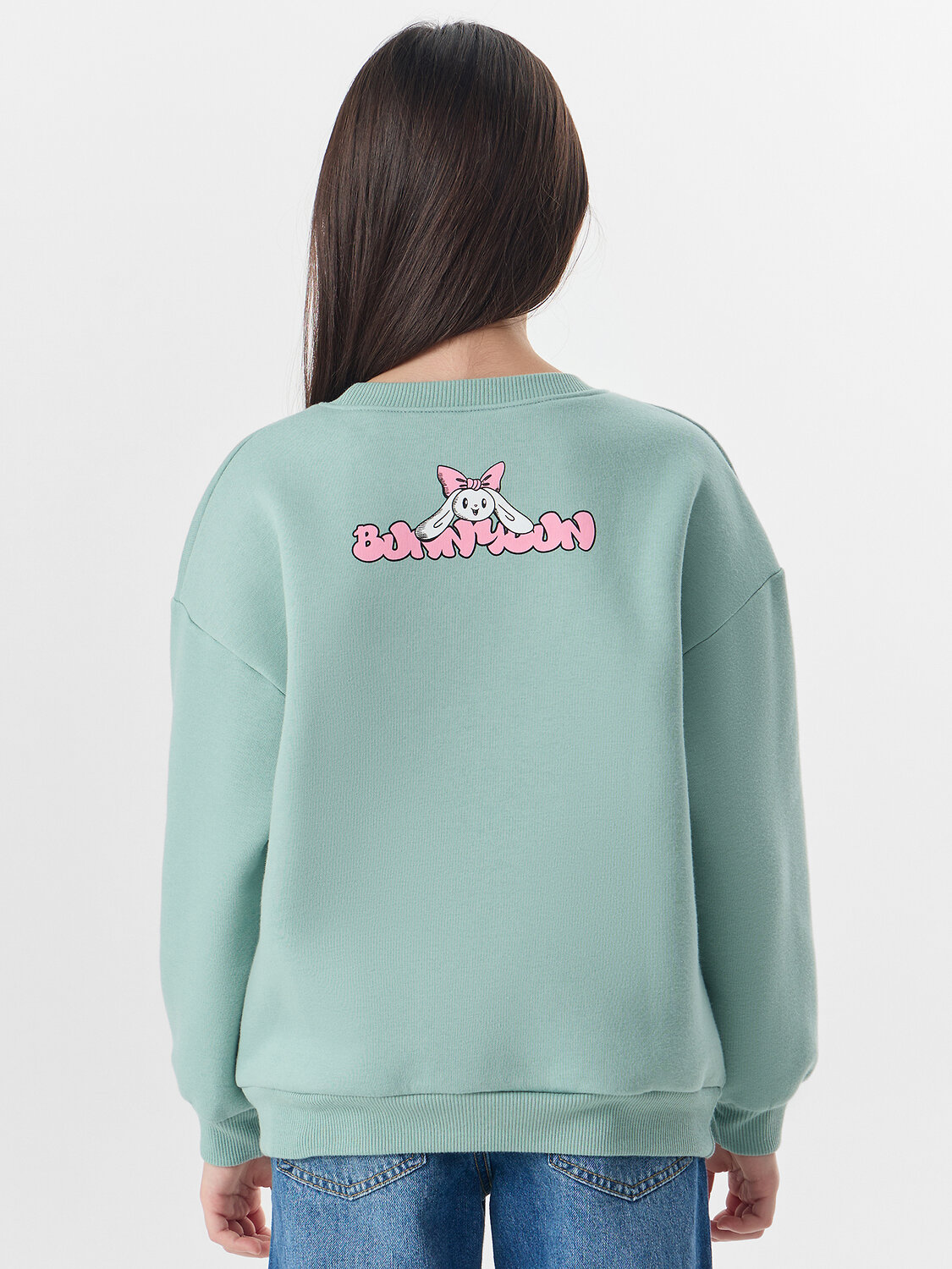 MARK FORMELLE Свитшот 571683 127958 шалфей +печать