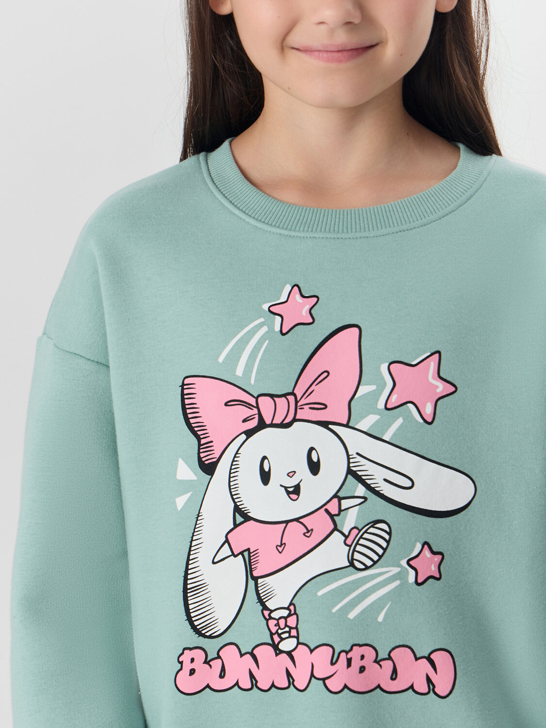 MARK FORMELLE Свитшот 571683 127958 шалфей +печать