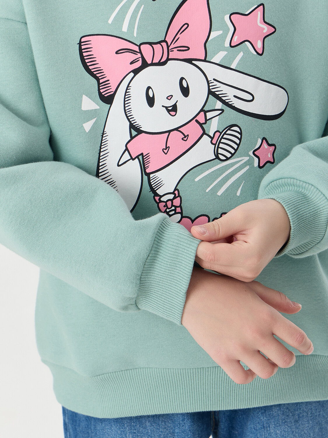 MARK FORMELLE Свитшот 571683 127958 шалфей +печать