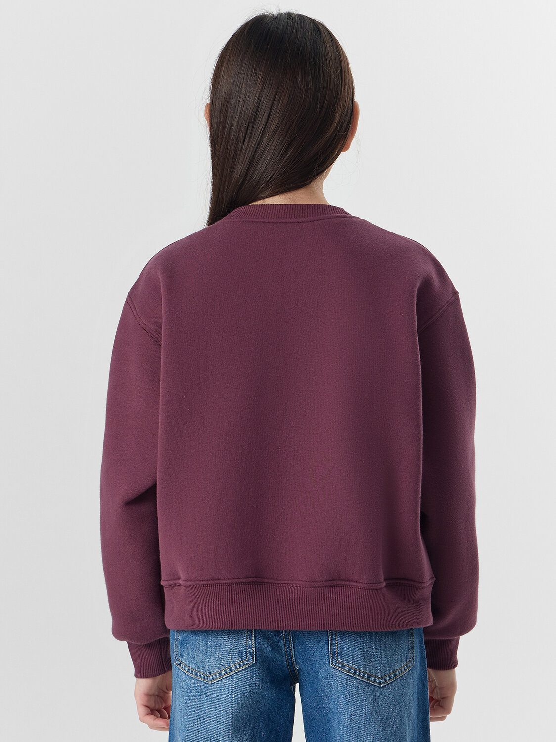 MARK FORMELLE Свитшот 571686 127982 ежевичный +печать