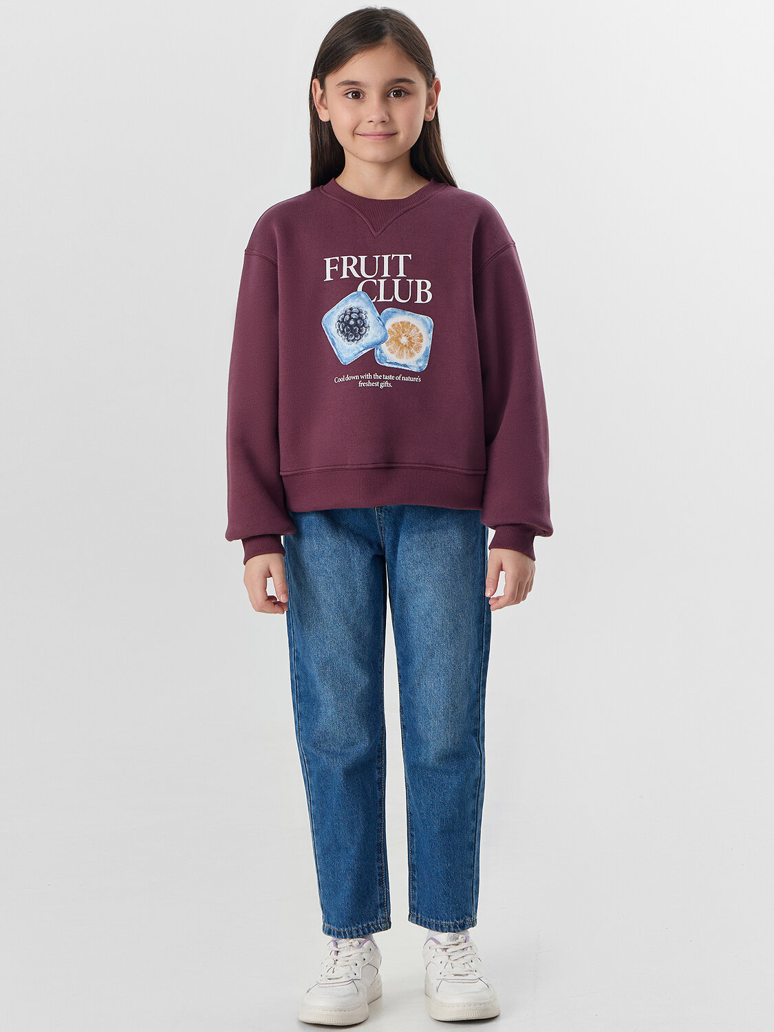 MARK FORMELLE Свитшот 571686 127982 ежевичный +печать