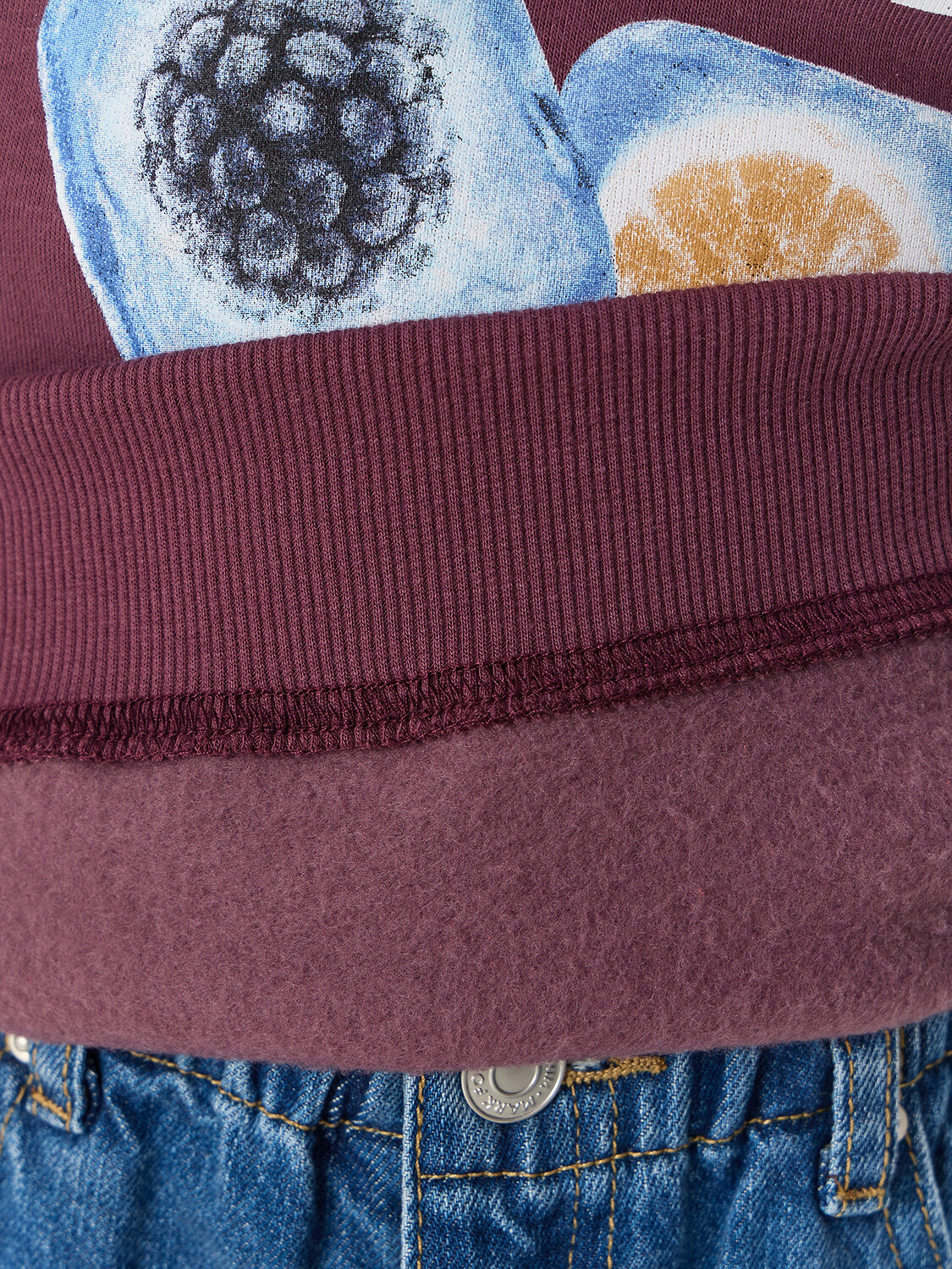 MARK FORMELLE Свитшот 571686 127982 ежевичный +печать