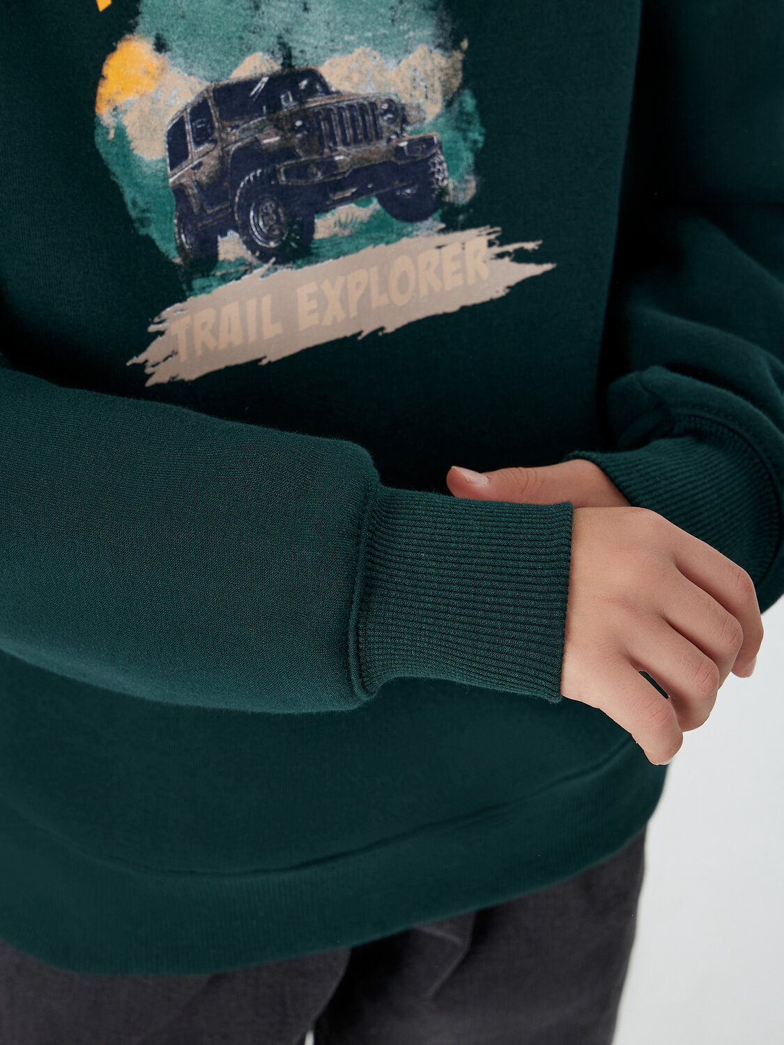 MARK FORMELLE Свитшот 571689 123431/1 пихта +печать