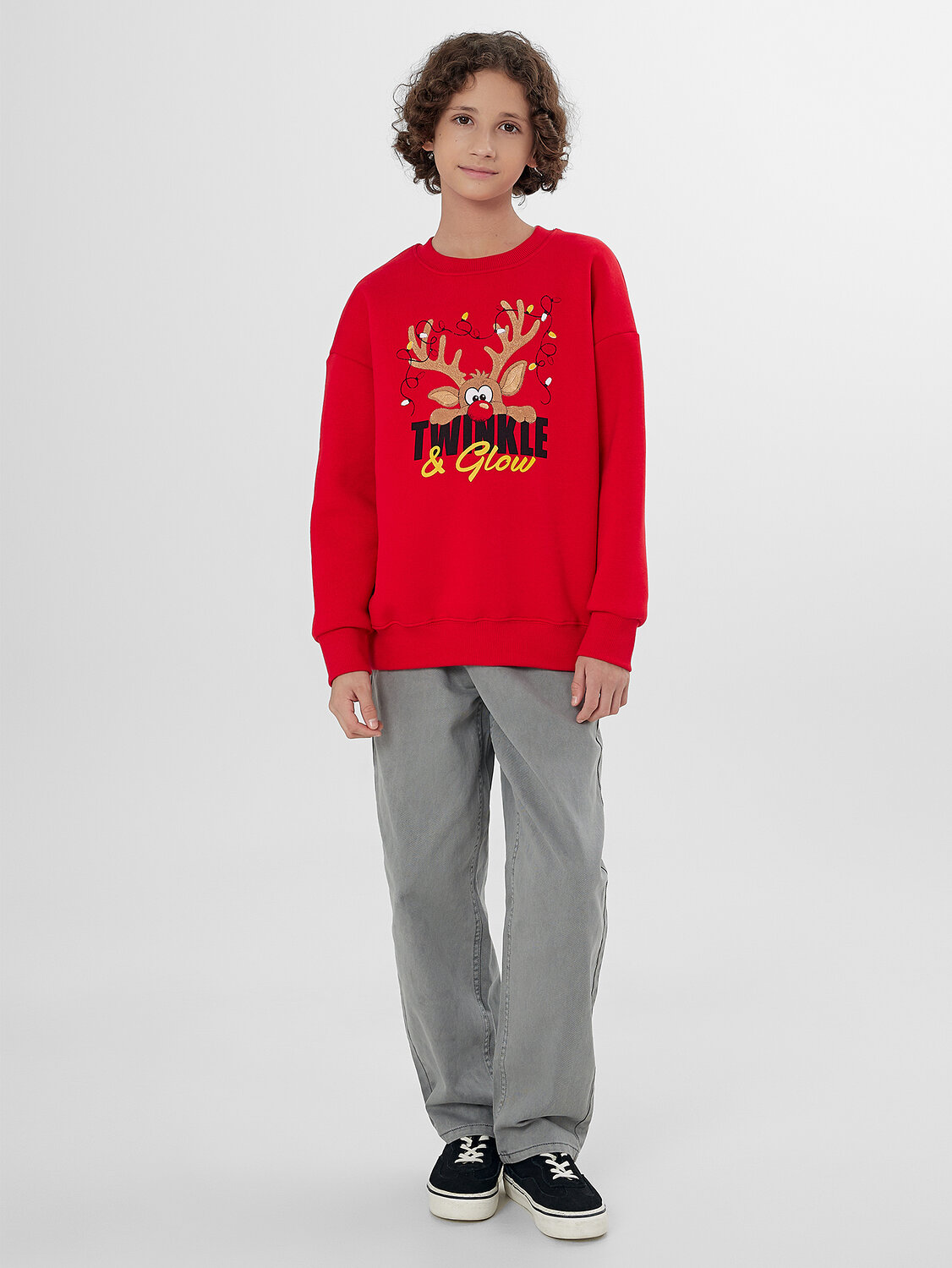 MARK FORMELLE Свитшот 571691 123437/1 красный +печать