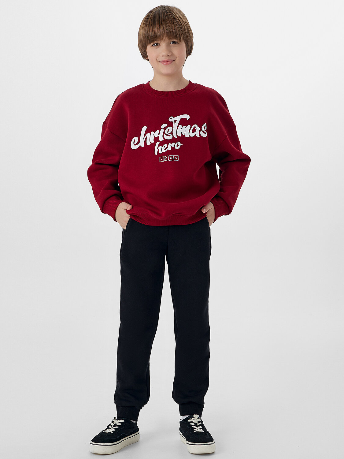 MARK FORMELLE Свитшот 571692 123437/1 т.бордовый +печать