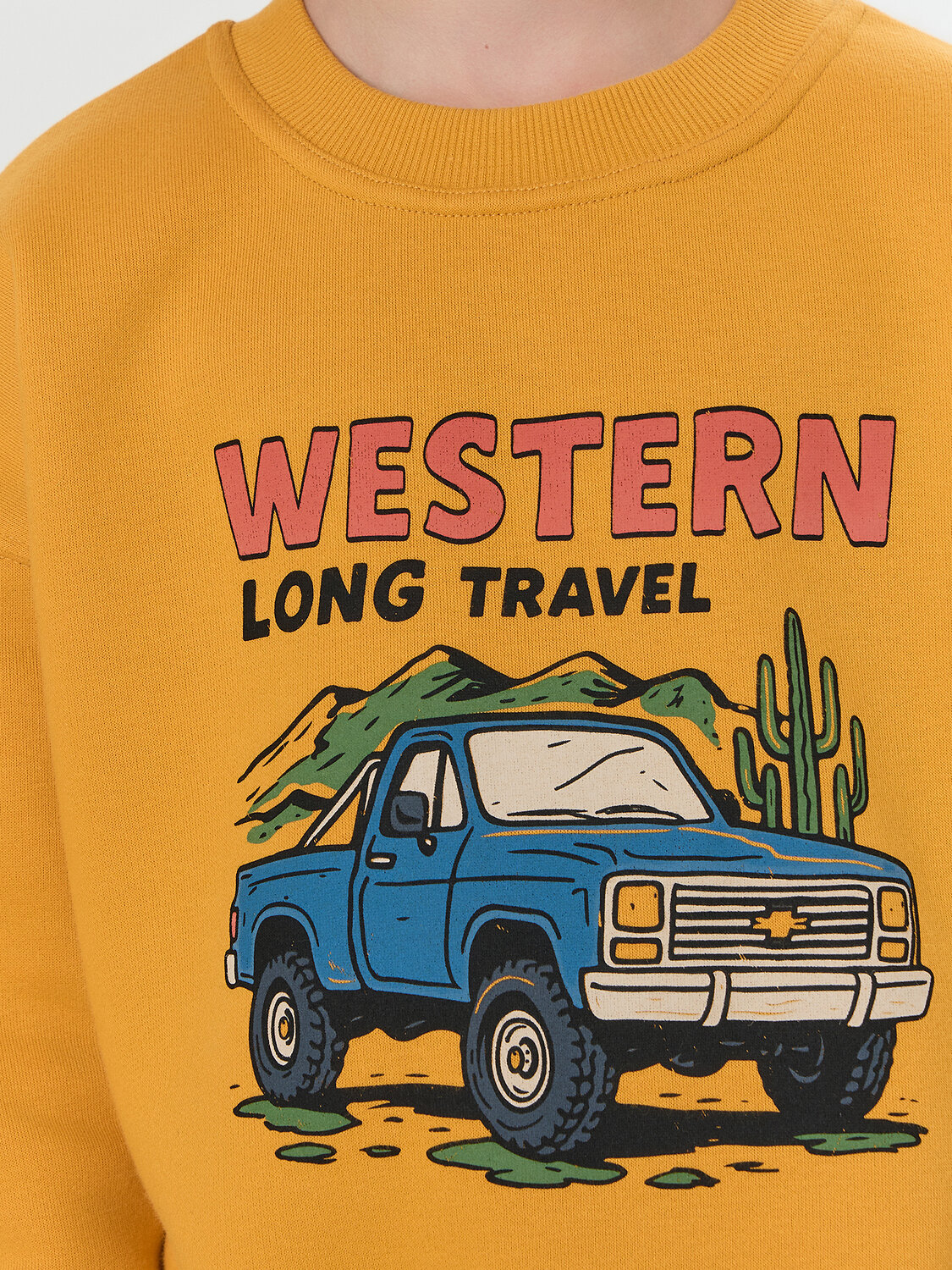 MARK FORMELLE Свитшот 571695 123487 охра +печать