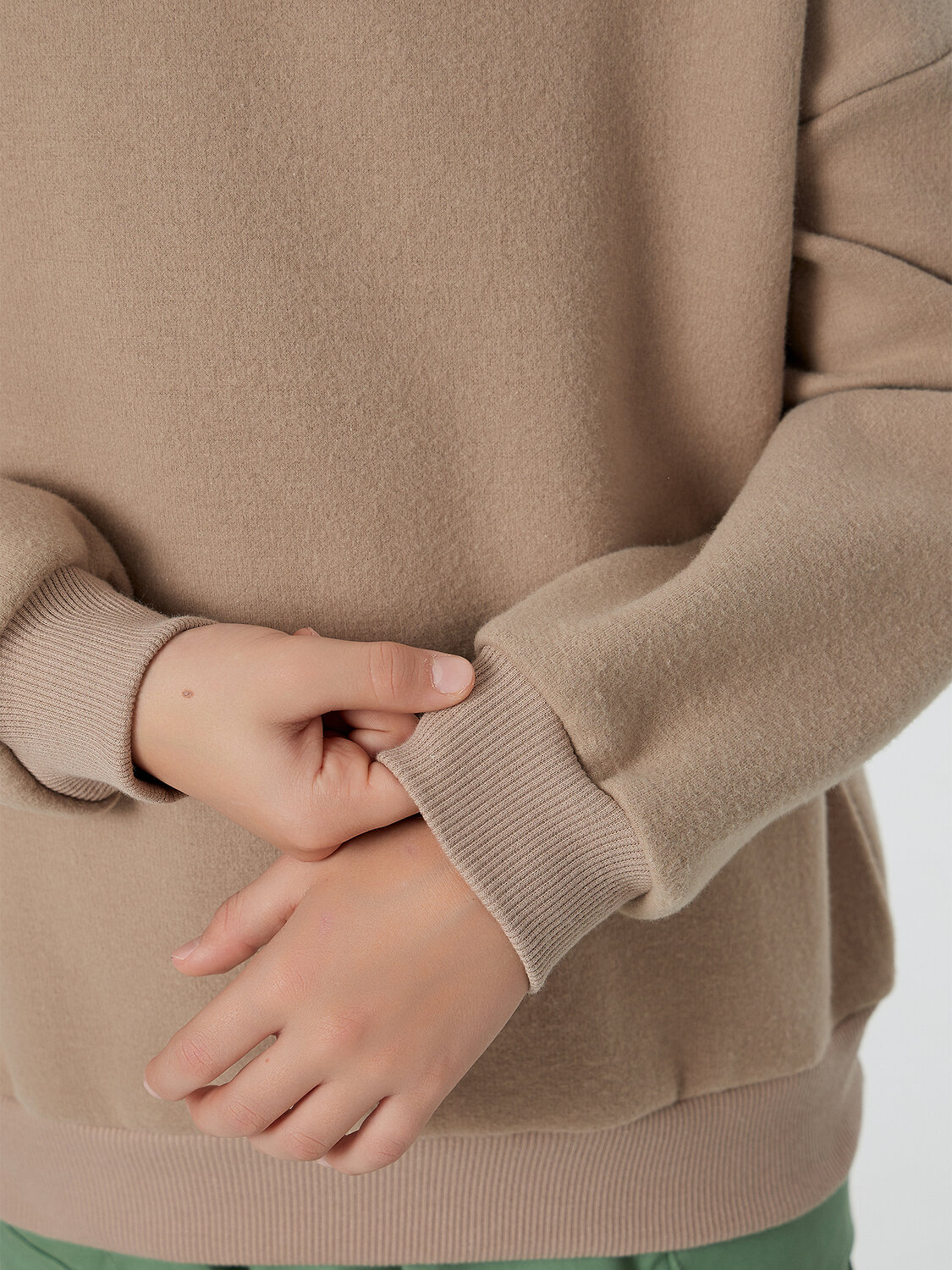 MARK FORMELLE Свитшот 571697 123489 серо -бежевый