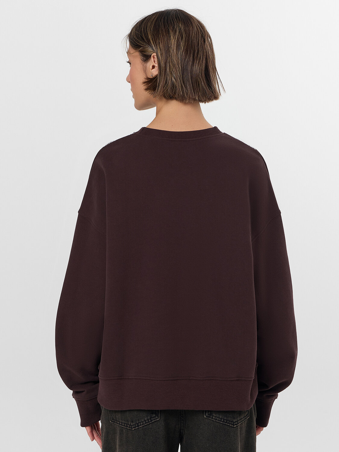 MARK FORMELLE Свитшот 571701 122813/1 коричневый +печать