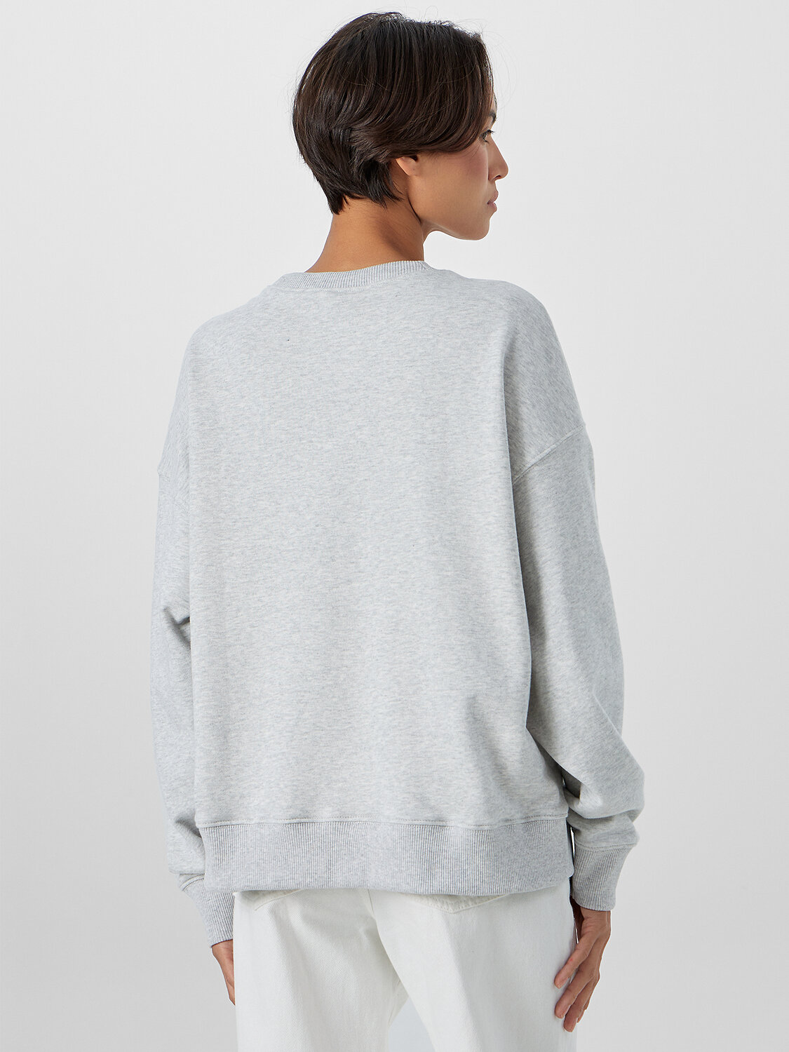 MARK FORMELLE Свитшот 571703 122813/1 серый меланж+печать