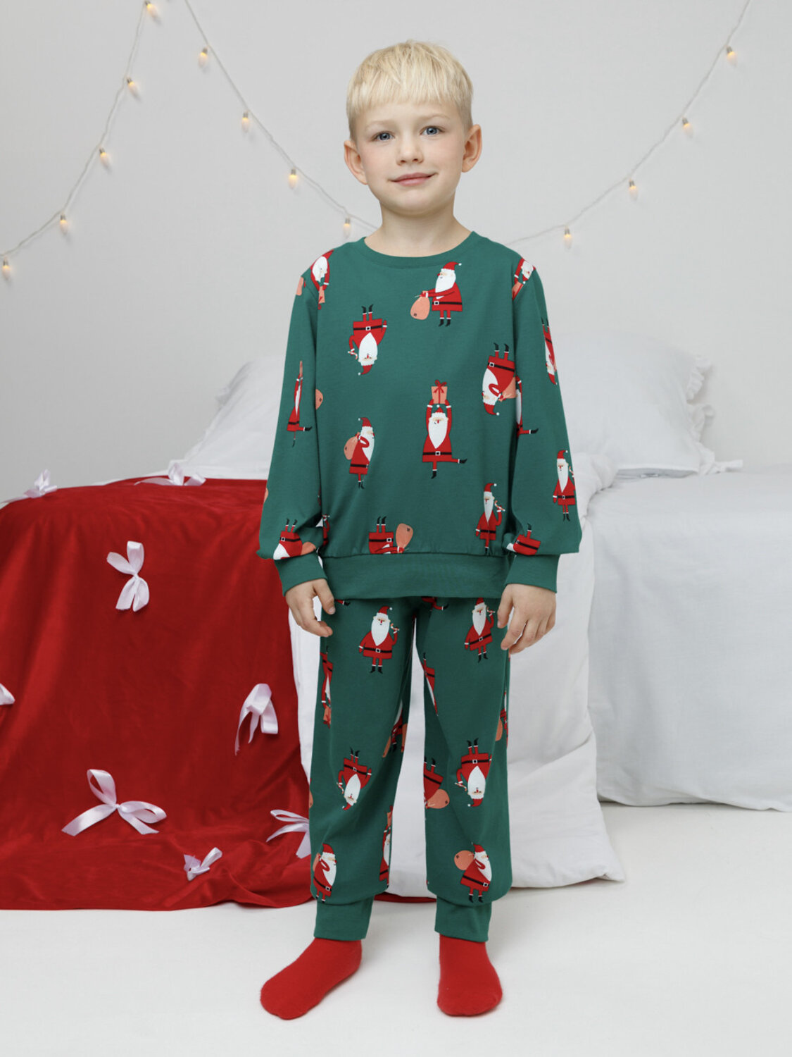 CROCKID Пижама 571711 К 1663 зеленый