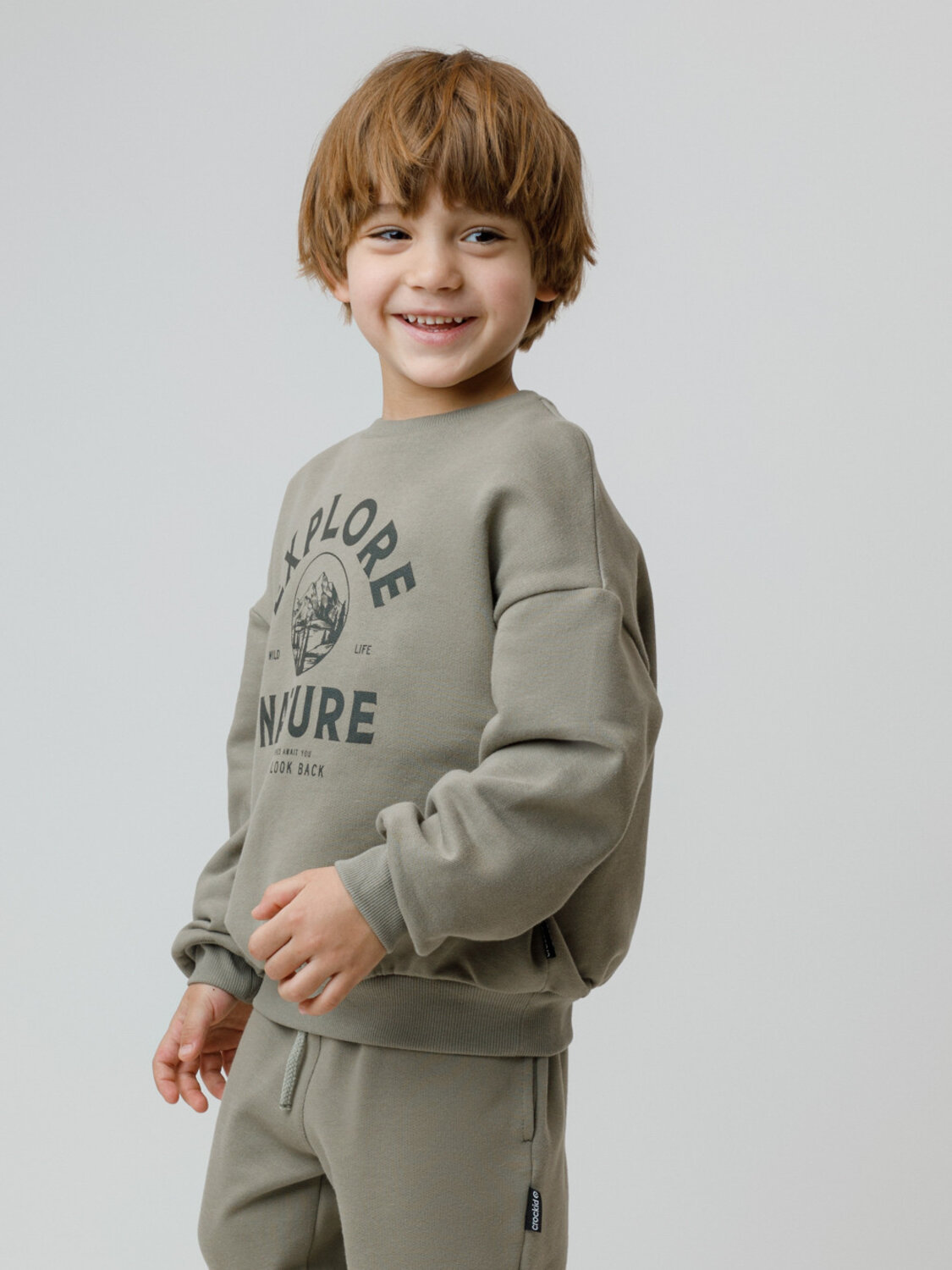 CROCKID Свитшот 571713 КР 302782 хаки