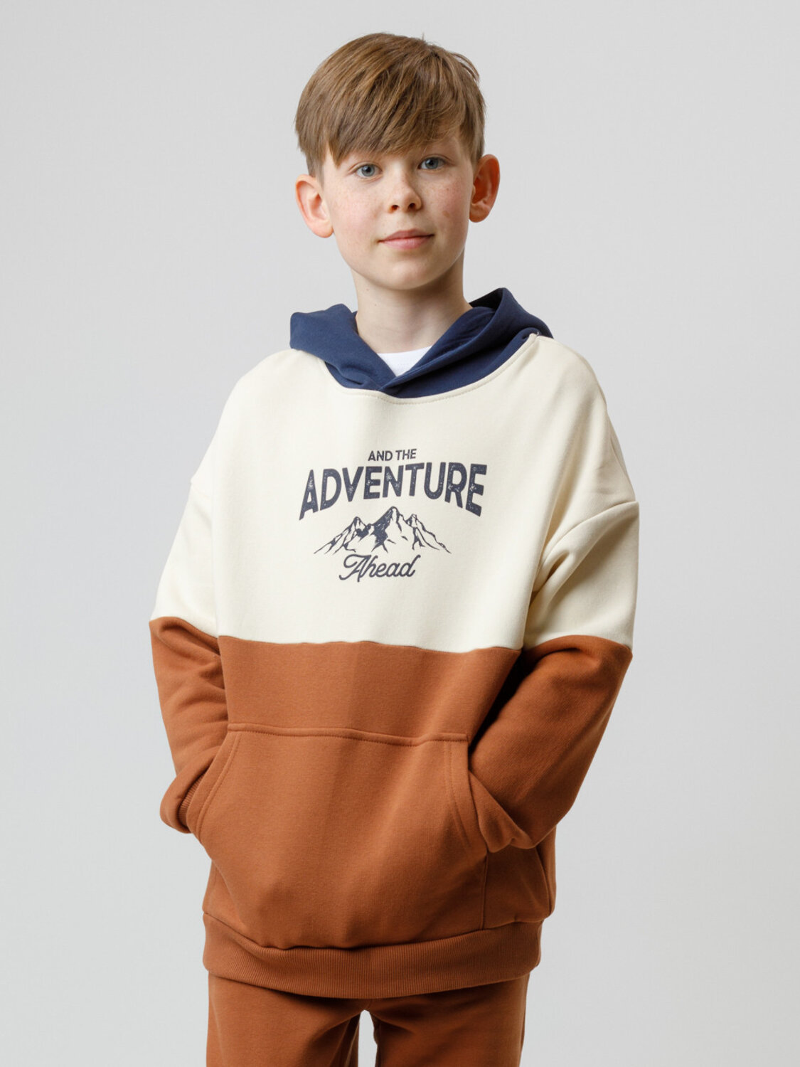 CROCKID Худи 571723 КР 302214 коричневый