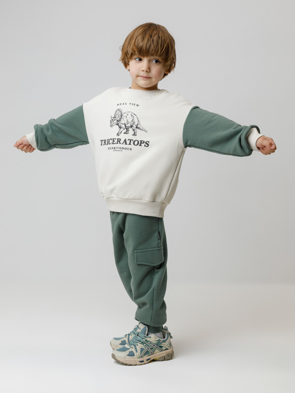 CROCKID Брюки 571726 КР 400861 зеленый