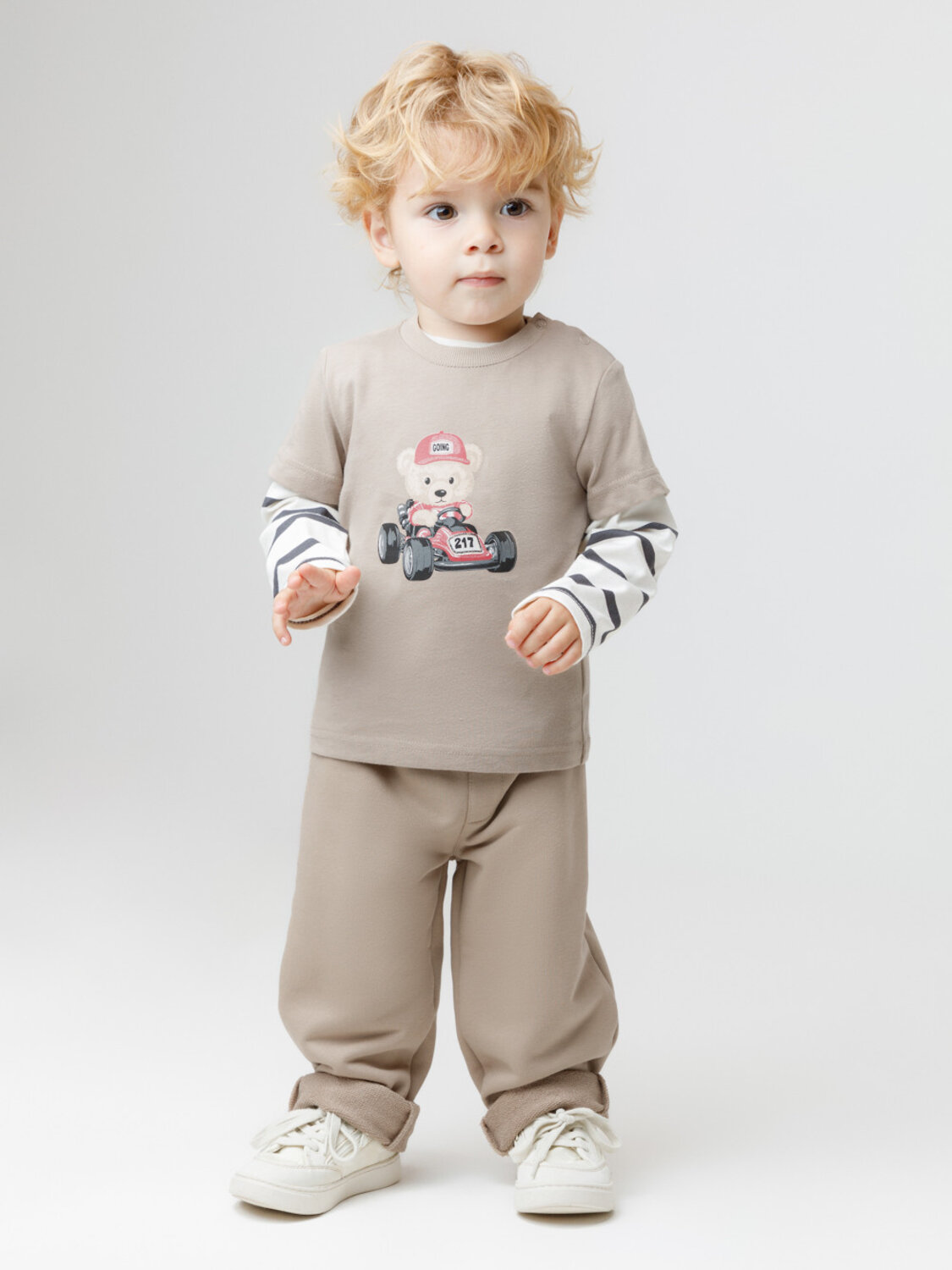 CROCKID Футболка 571745 КР 302907 бежевый