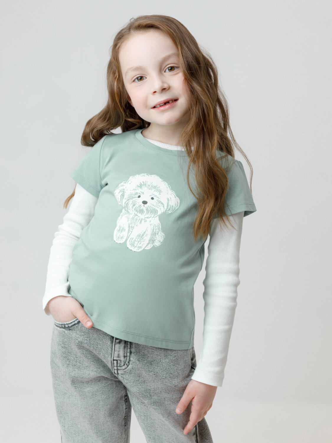 CROCKID Футболка 571752 КР 302822 голубой