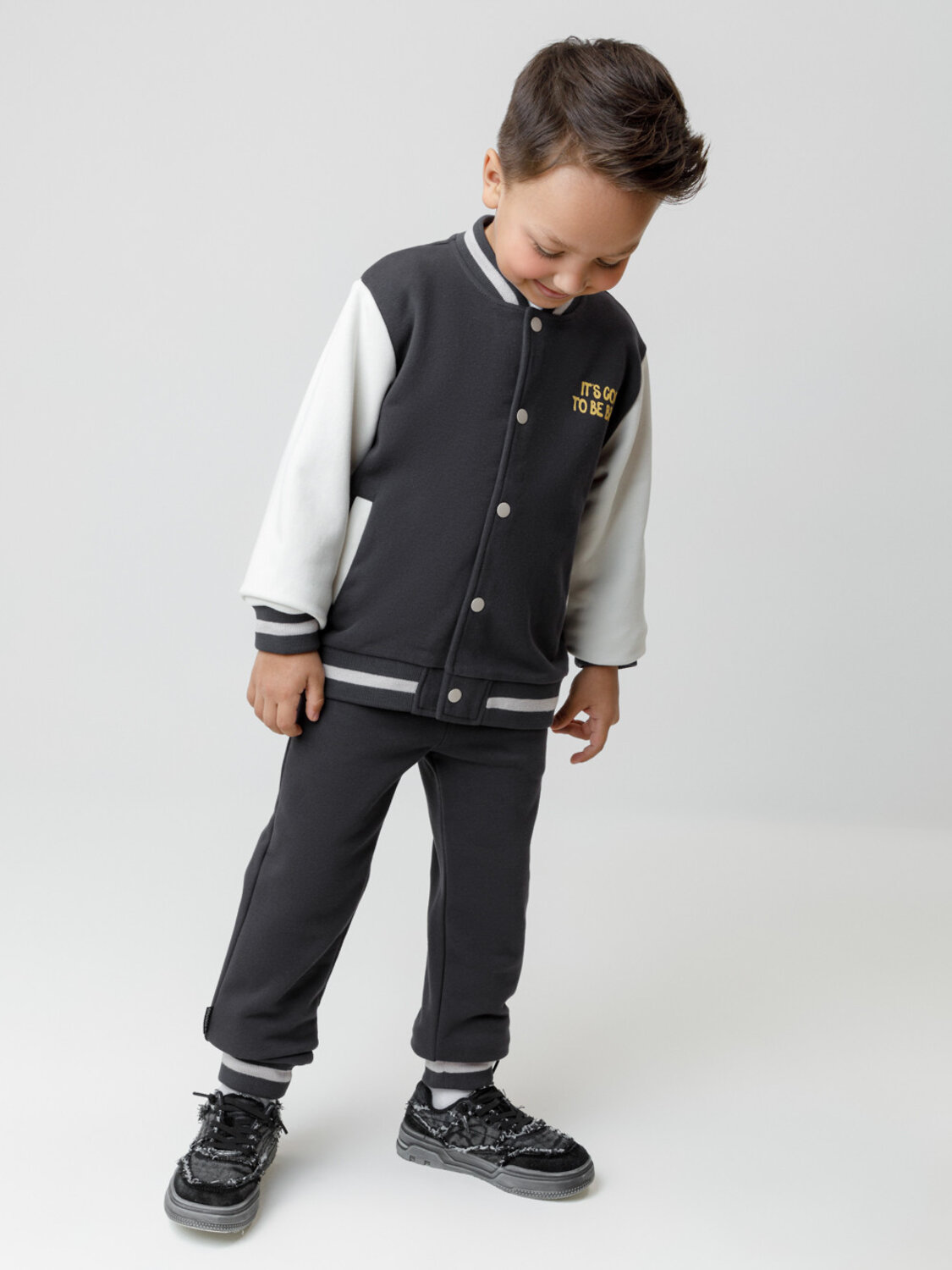 CROCKID Бомбер 571764 КР 302841 темно-серый