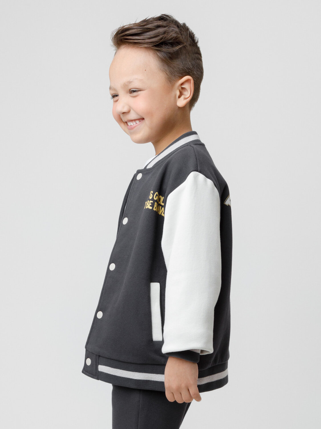 CROCKID Бомбер 571764 КР 302841 темно-серый