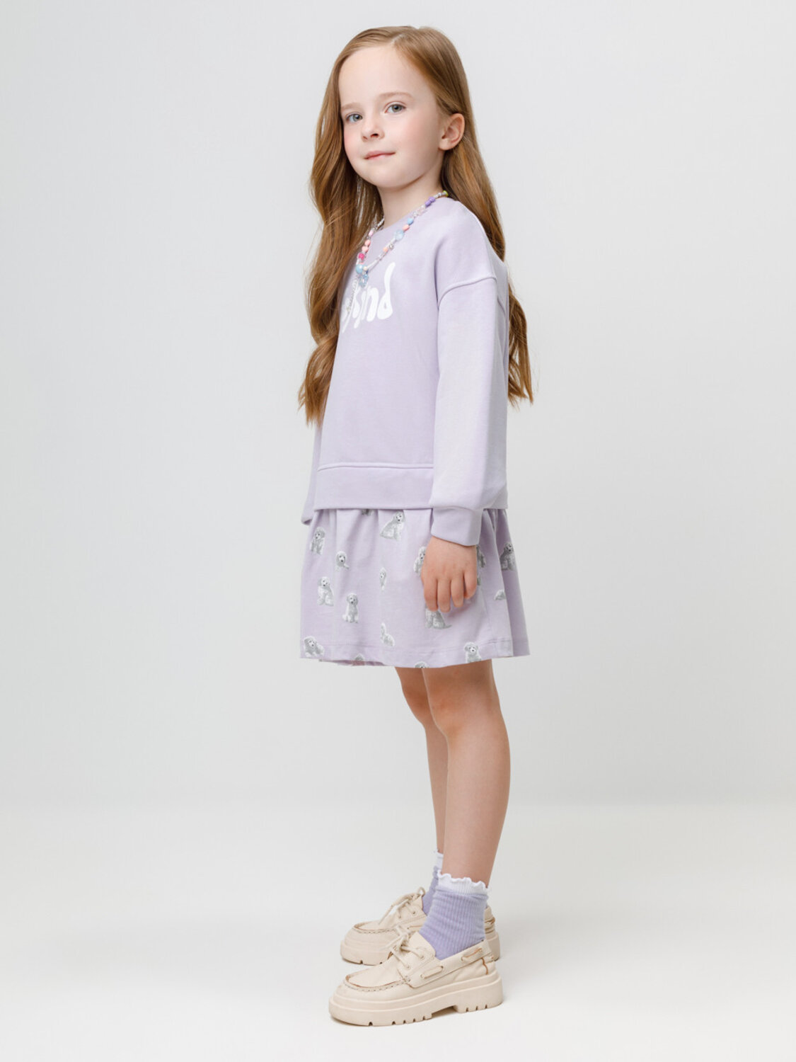 CROCKID Платье 571766 КР 5957 фиолетовый